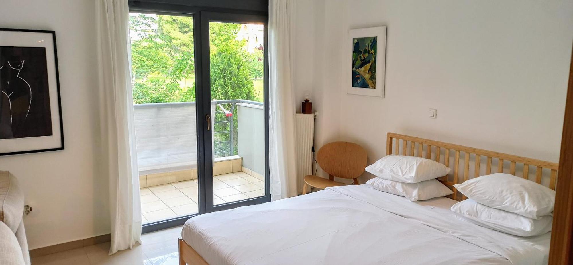 Grand Getaway Suite 300Mts From The Beach Peraía Dış mekan fotoğraf